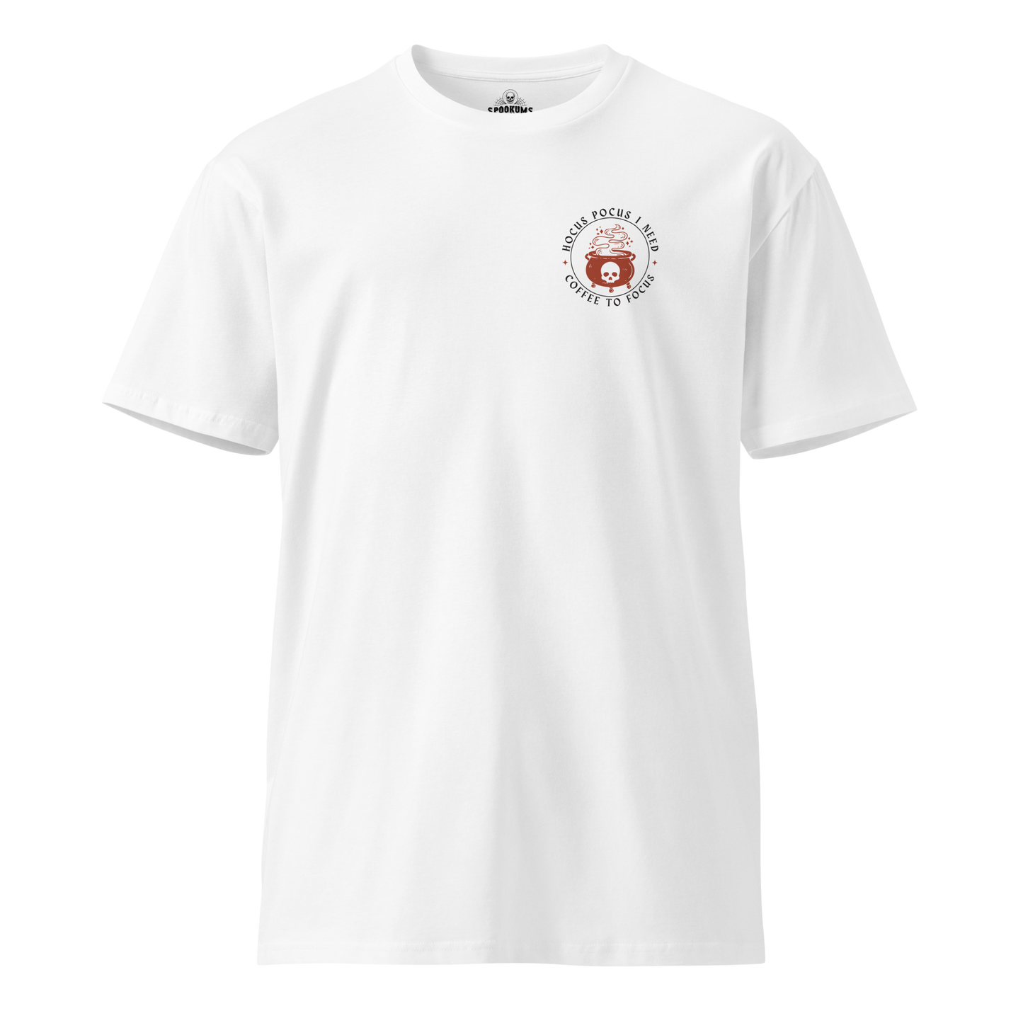 Hocus Pocus I Need Coffee To Focus Premium Tee