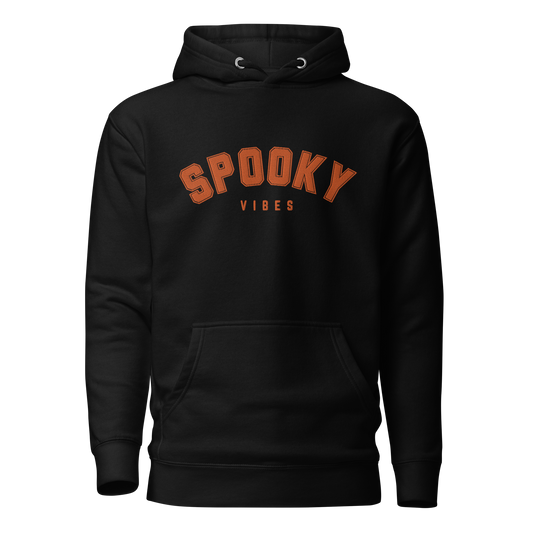 Spooky Vibes Premium Embroidered Hoodie